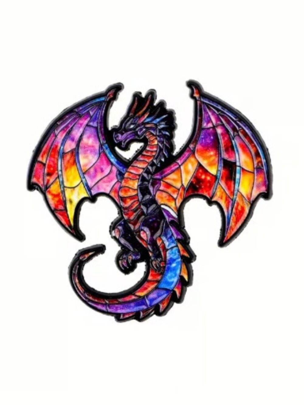 Colorful Dragon Enamel Pin